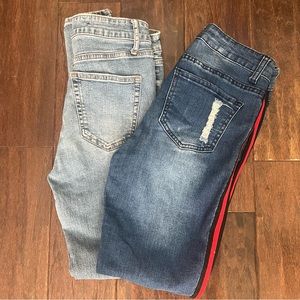Bundle of two jeans size 4 & 3